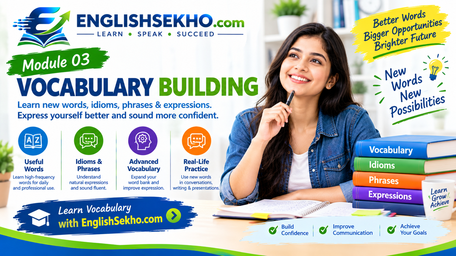 Vocabulary Building: Best Online and Offline Spoken English Classes in Nagpur