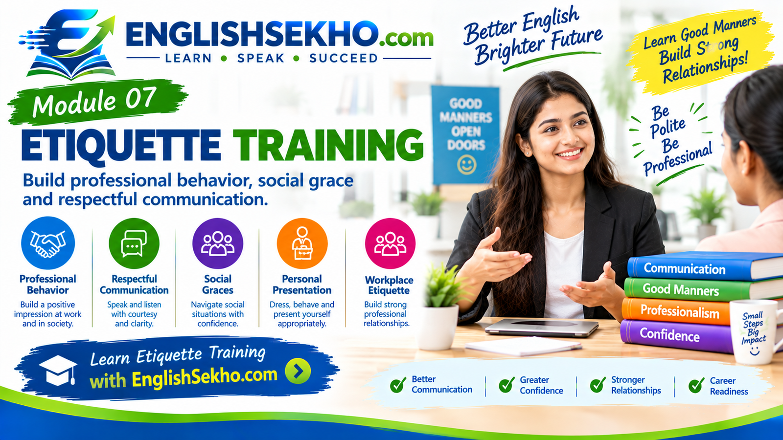 Best Etiquette Training Classes in Nagpur | Online & Offline Courses